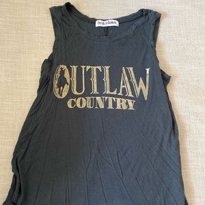 Brokedown Clothes Tank Top Outlaw Country